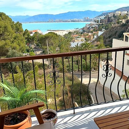 Royal Beach - Appartment With Sea View & Terrace Faro de Cullera Exteriör bild
