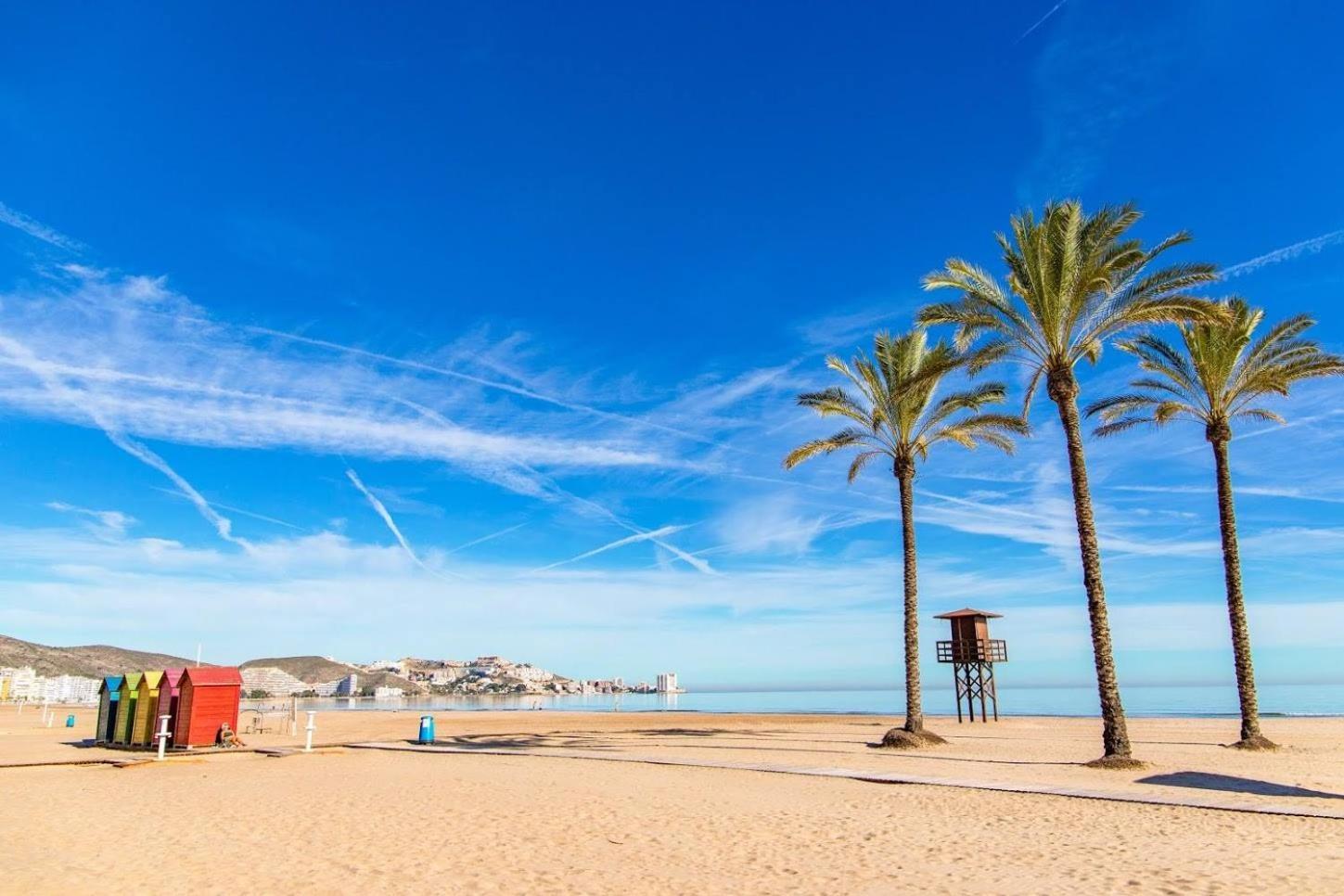 Royal Beach - Appartment With Sea View & Terrace Faro de Cullera Exteriör bild