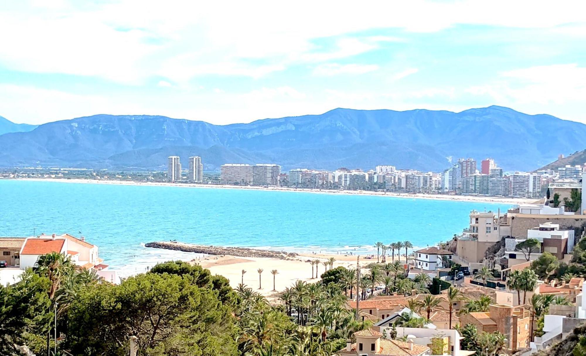 Royal Beach - Appartment With Sea View & Terrace Faro de Cullera Exteriör bild