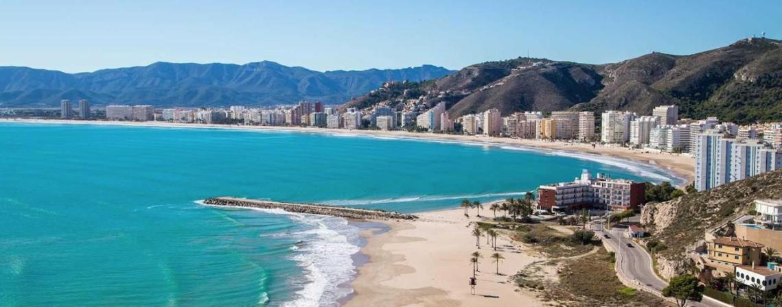 Royal Beach - Appartment With Sea View & Terrace Faro de Cullera Exteriör bild