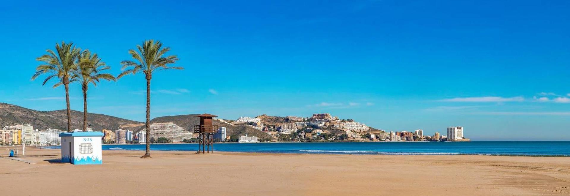 Royal Beach - Appartment With Sea View & Terrace Faro de Cullera Exteriör bild