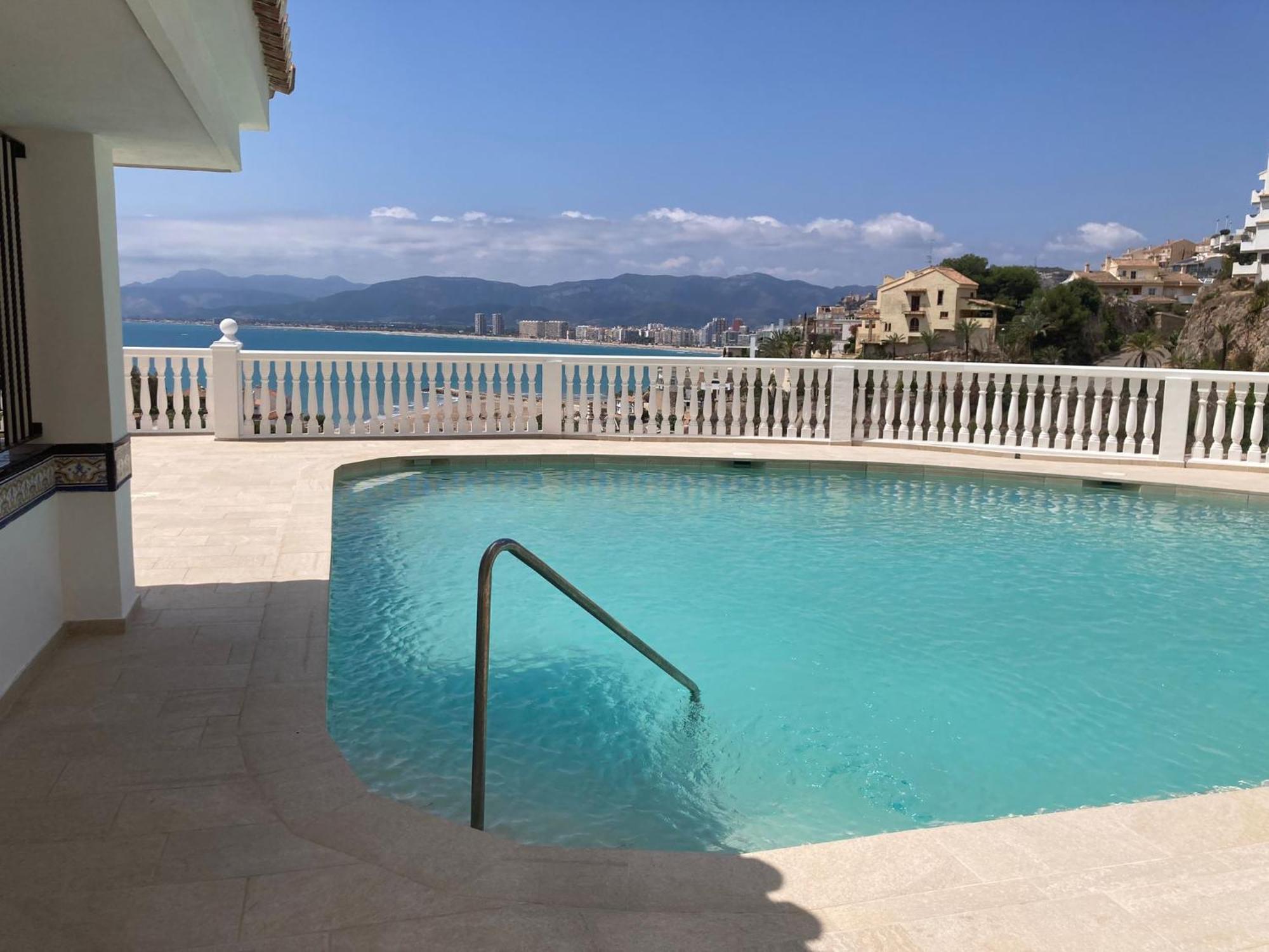 Royal Beach - Appartment With Sea View & Terrace Faro de Cullera Exteriör bild
